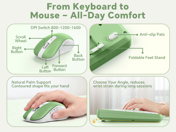 computer keyboard mouse combo