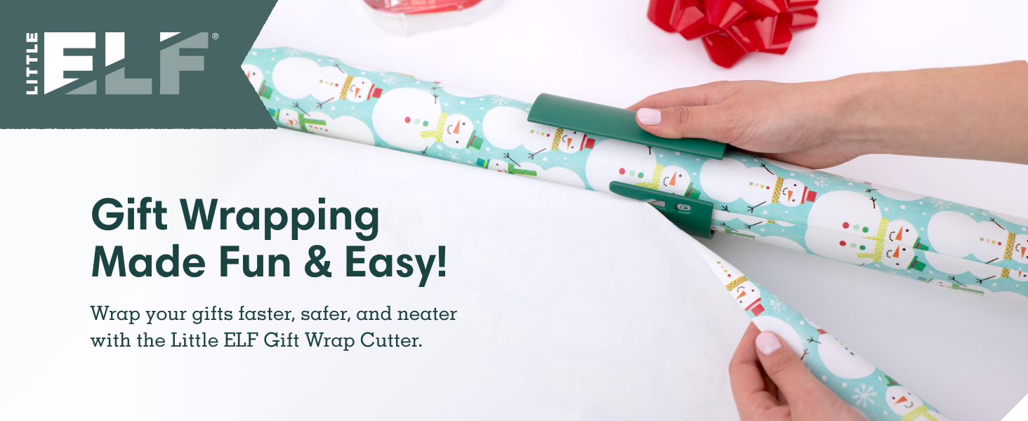 Little ELF Wrapping Papr Cutter