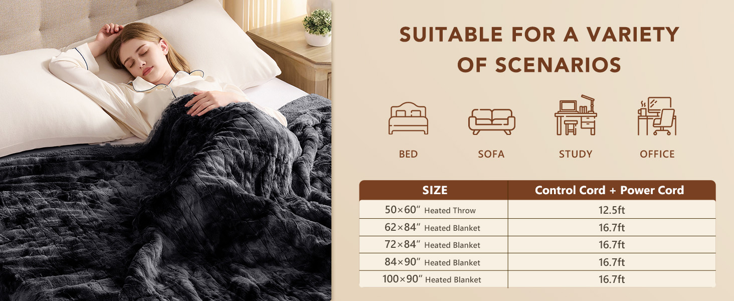heating area is larger and the heat distribution is more uniform