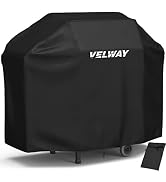 Velway BBQ Gas Grill Cover 57 Inch Heavy Duty Oxford Barbecue Cover Outdoor Waterproof UV Protect...
