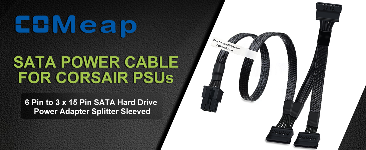 SATA Power Cable for Corsair PSUs
