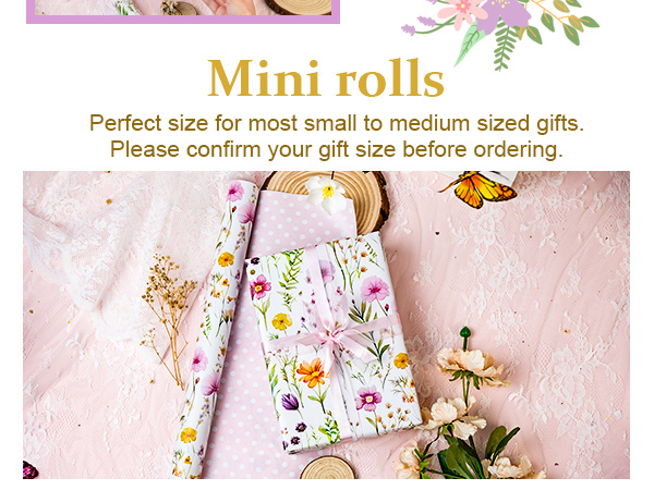 baby wrapping paper girl