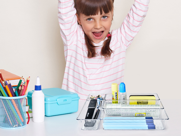 Clear Drawer Organizers