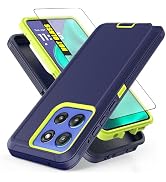 AWZHYDT for Motorola Moto G Stylus 5G 2025/2026 Case, Heavy Duty Protective Case with Screen Prot...