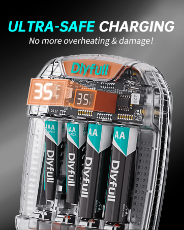 1.2V &1.5V AA AAA Battery Charger