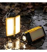Hands Free Magnetic Light, 1000LM Rechargeable Flashlight, 300° Foldable Design, Multi-Mode Mecha...