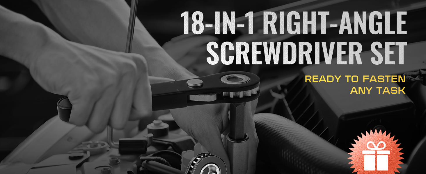 Gifts for Men Ratcheting Pocket Screwdriver