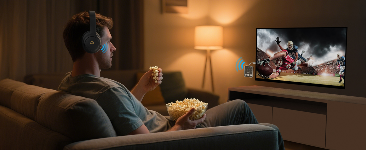 tv bluetooth transmitter for headphones