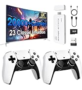 2026 New Edition Retro Wireless Gaming Console 128GB Large Storage 23 Emulators Compatible with 2...