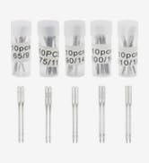 WOLVINA 50pcs High-Performance Sewing Machine Needle Set - Widely Compatible, Includes Denim & Le...