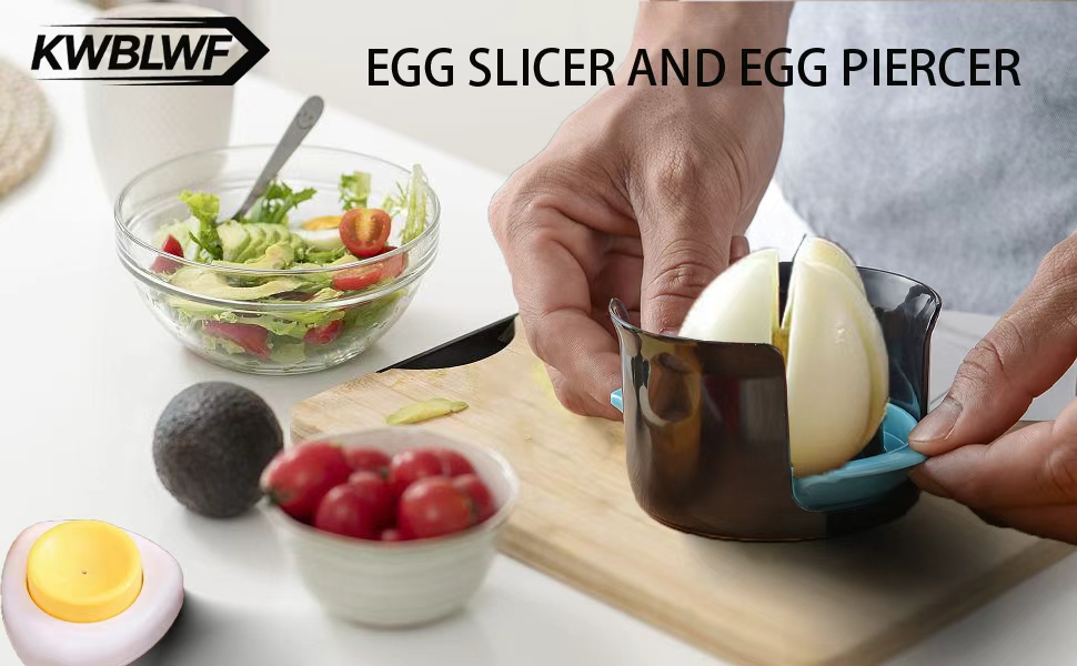 egg slicer and egg piercer