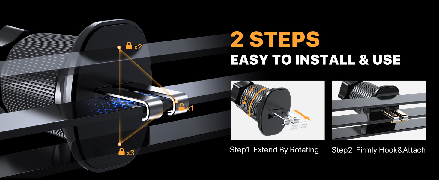 EASY TO INSTALL & USE