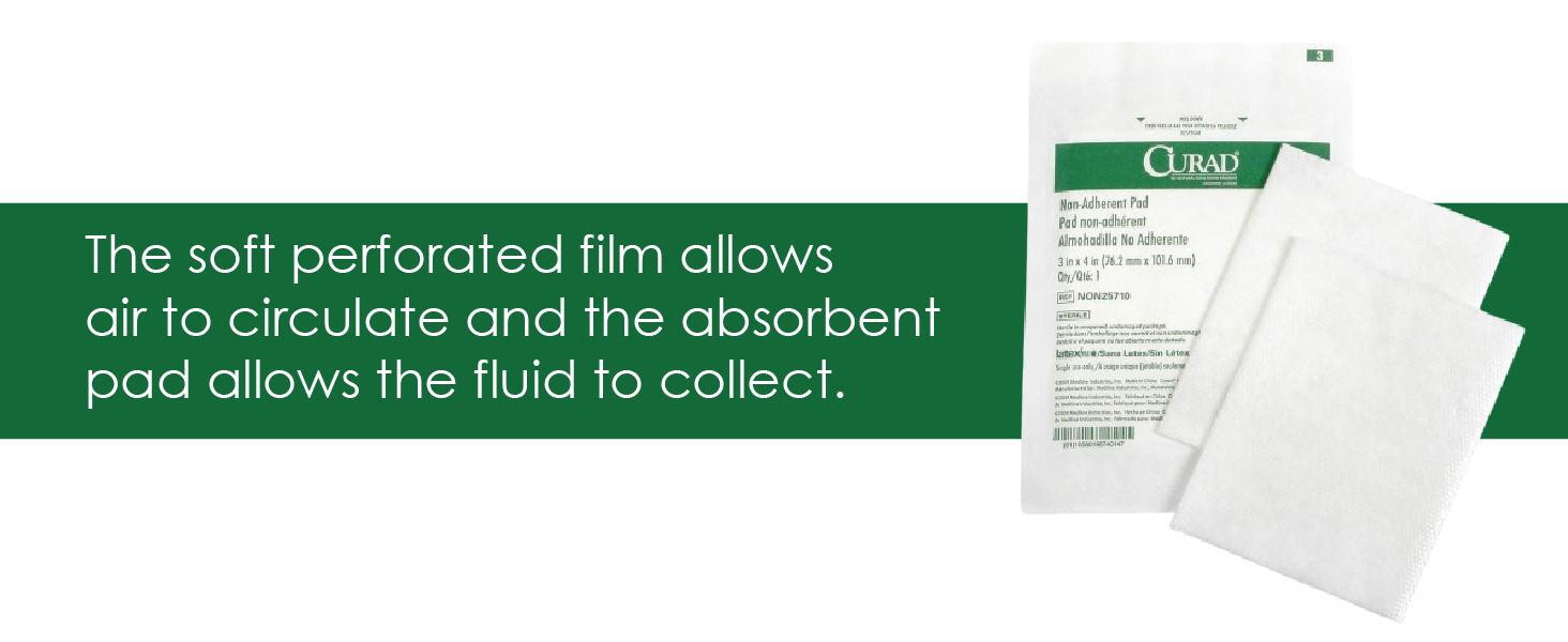 Curad Sterile Non-Adherent Pads