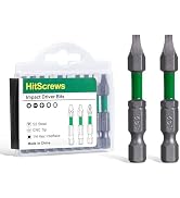 SQ2 Square Impact Drive Bits, 2 Inch High Torque Impact Rated,Heavy Duty Square Drill Bit,Magneti...