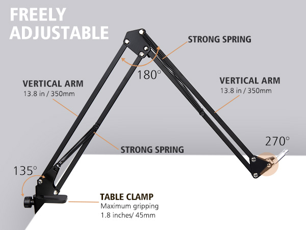 HyperX Mic Boom Arm HyperX Mic Stand