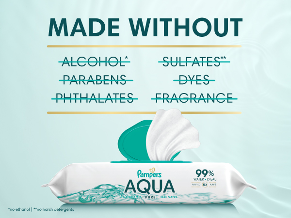 Made without alcohol, parabens, phthalates, sulfates, dyes, or fragrance