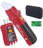 UNI-T AC Circuit Breaker Finder and Tracer Tool Kit with Electrical Integrated GFCI Outlet Tester...
