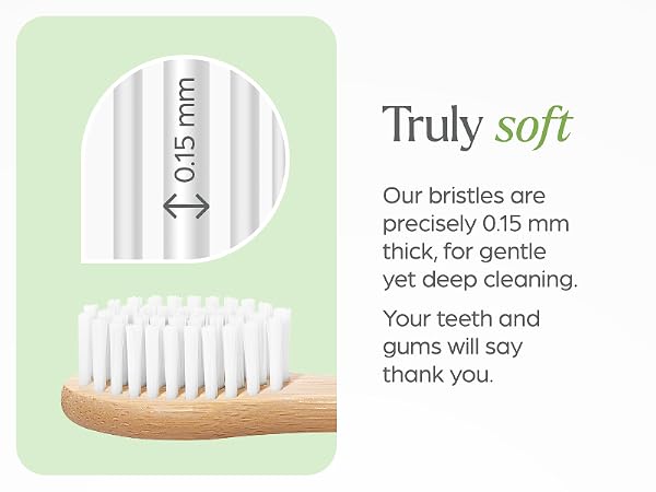 Plant based bamboo toothbrush