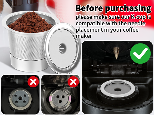 stainless steel coffee pods for keurig
