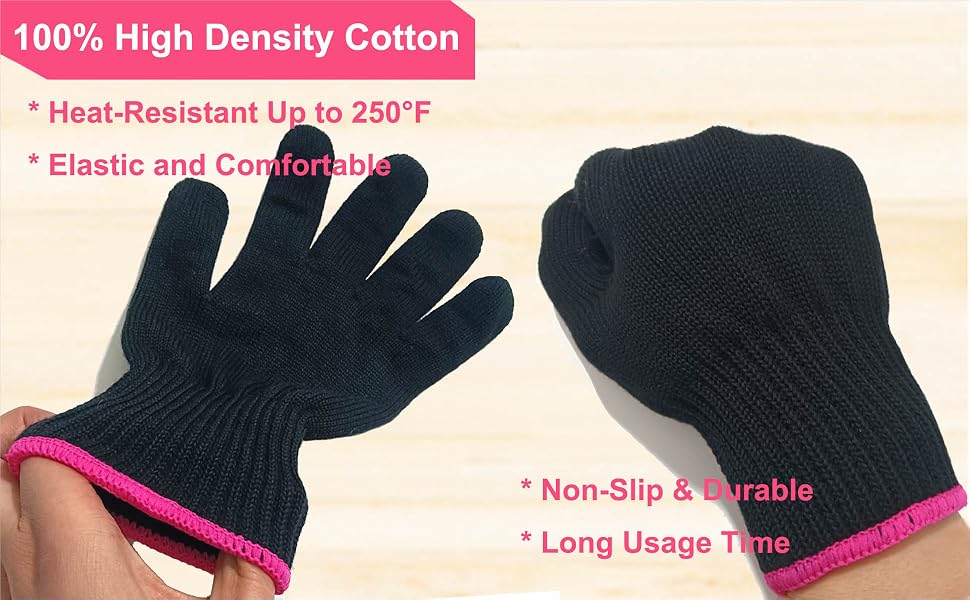 glove for hair styling