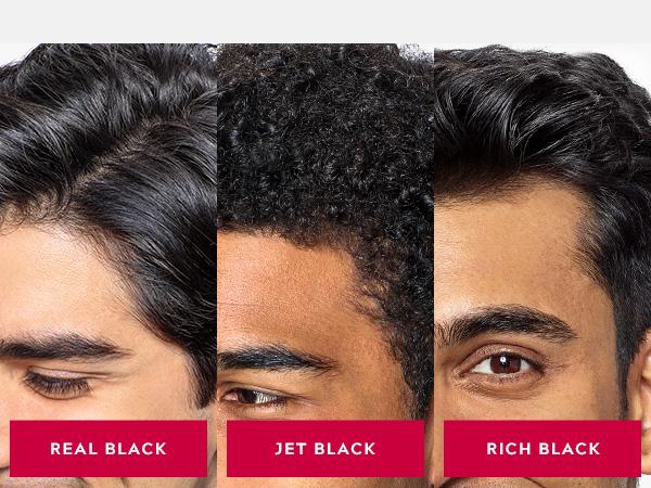 Shades: Real Black, Jet Black, Rich Black