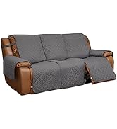 Easy-Going Recliner Sofa Cover, Reversible Couch Cover for 3 Seat Recliner, Split Sofa Cover for ...