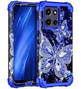 Miqala for Moto G 5G 2026 Case,Glow in The Dark Three Layer Heavy Duty Shockproof Full Body Prote...