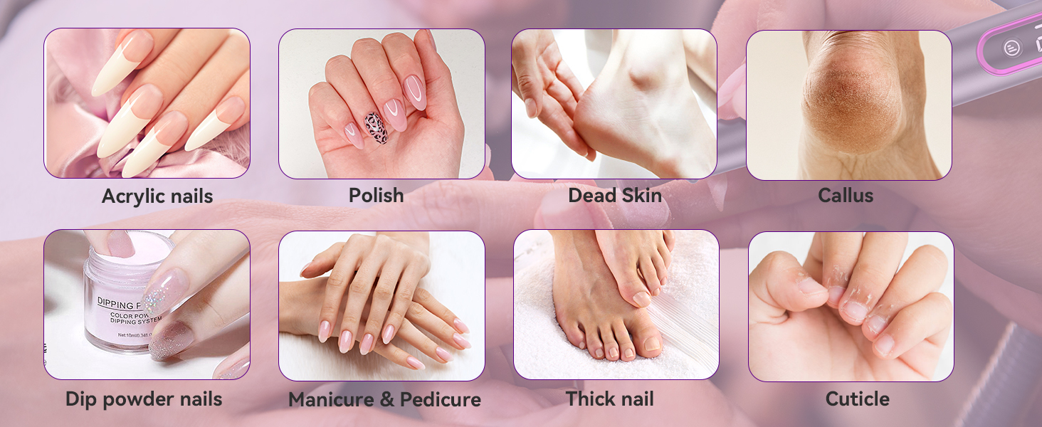 nail machine nail grinder gel nail tools taladro para uñas profesional cordless nail drill