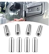 Stainless Steel Door Pin Guides,Door Hinge Pins for Jeep Wrangler,Door Hinge Nuts Bolts for Jeep ...