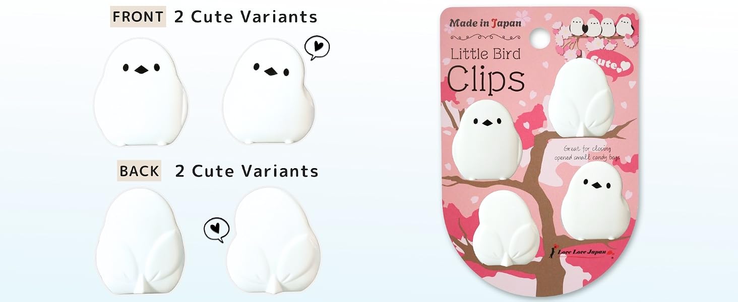 chip clips bag clips food clips bird bookmark cute kitchen accessories fun office supplies