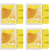 SCENTORINI Wax Melts, Sicilian Lemon Scent, Summer Scented Wax Cubes, Natural Soy Wax Melts for C...