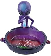 Yblenic Ash Tray Cool Ashtrays for Cigarettes, Alien Fantasy Ashtray Decor for Home Office, Ornam...