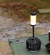 MOONCY Portable Camping Table, Ultralight Beach Table with Oil-Proof Mat and Mesh Storage Bag, Al...