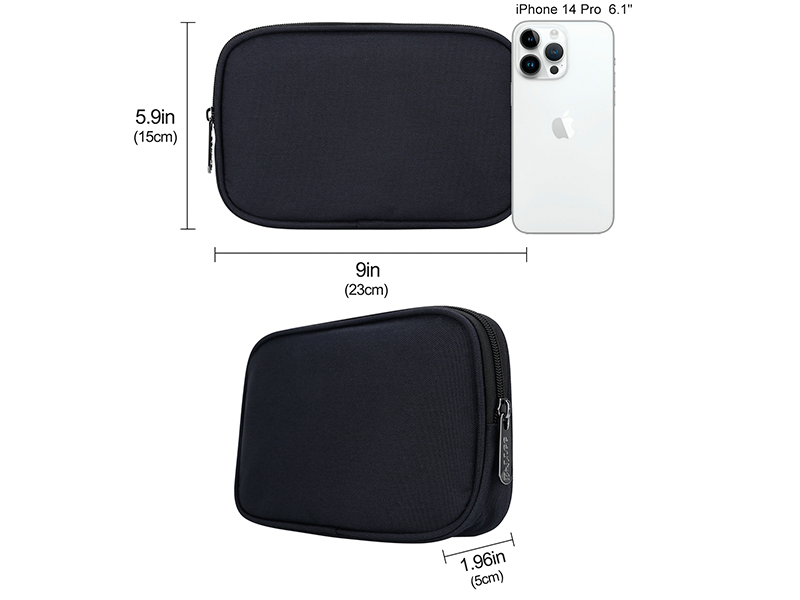 Dimension: 8.66inch x 5.51inch x 1.96inch