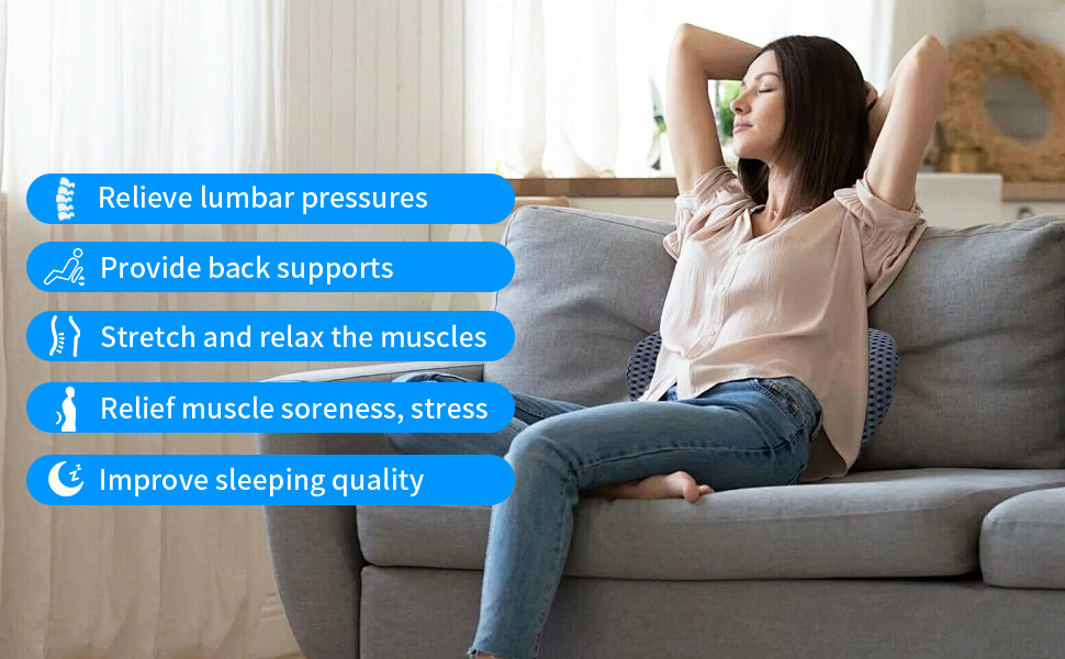 lumbar support pillow for car