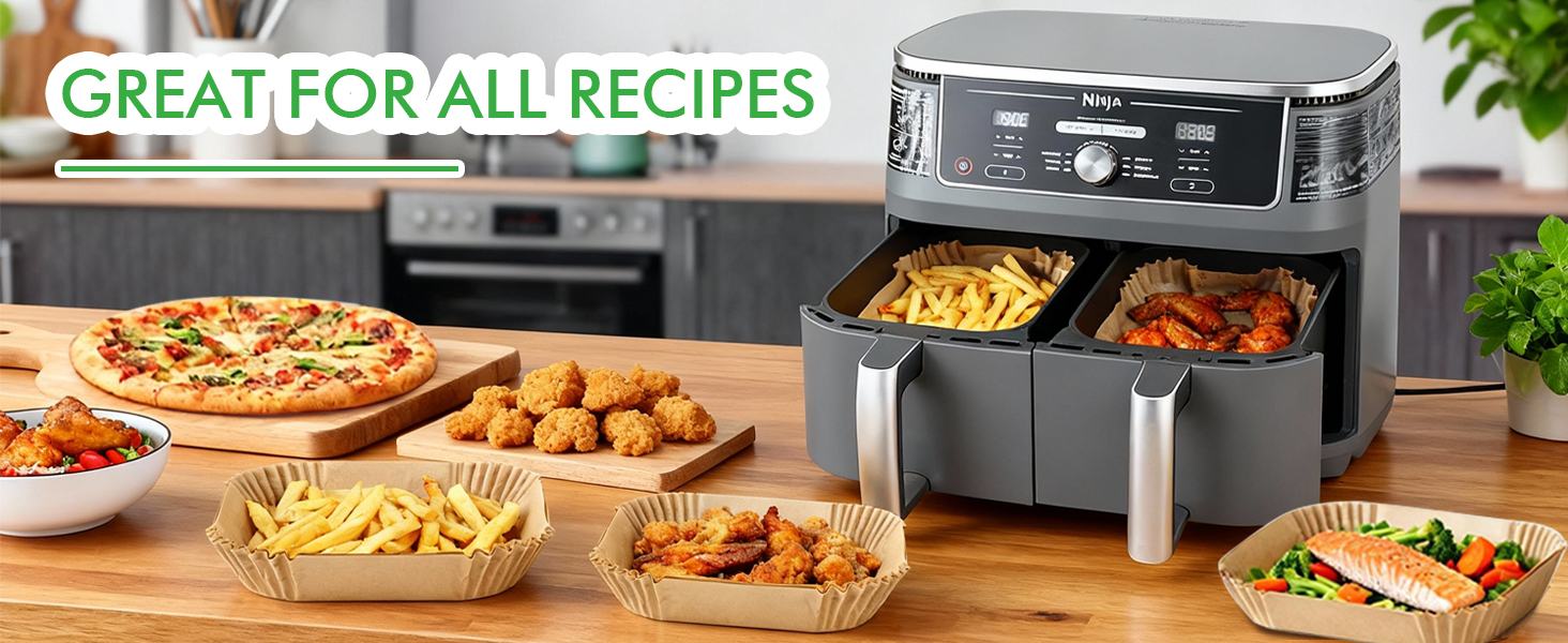 rectangle air fryer liners