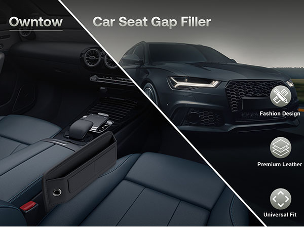 car seat gap filler organizer