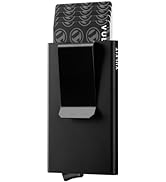 VULKIT Minimalist Wallet With Money Clip, RFID Blocking Pop Up Card Holder Slim Metal Wallet For ...