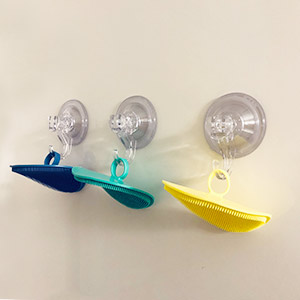Strong Vacuum Suction Cup Hook for daily use in bathroom shower living kitchen waterproof