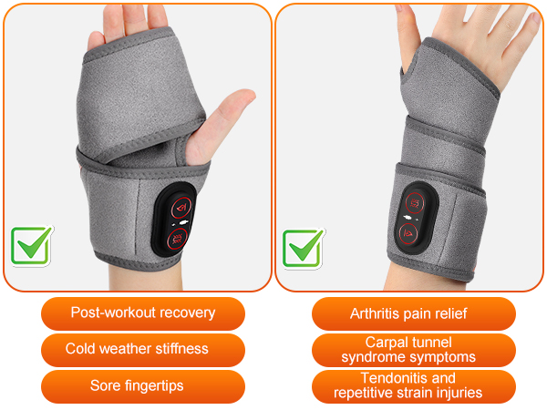 wrist heating pad