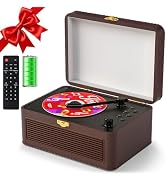 Gueray Portable CD Player with Speakers 3600mAh Rechargeable Bluetooth CD Players for Home Decor,...