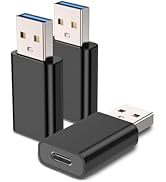 MOSWAG USB to USB C Adapter, USB C Female to USB Male Adapter Compatible with Apple MagSafe Watch...