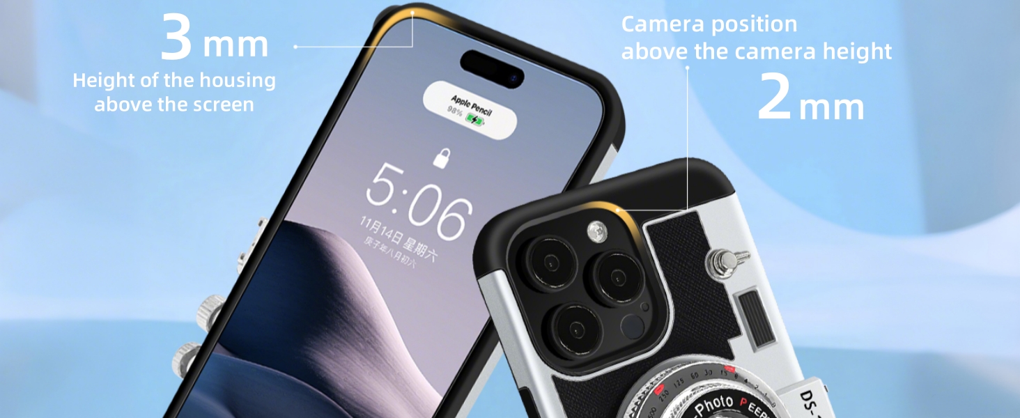 Camera phone case
