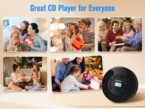 portable cd player for car with bluetooth and usb