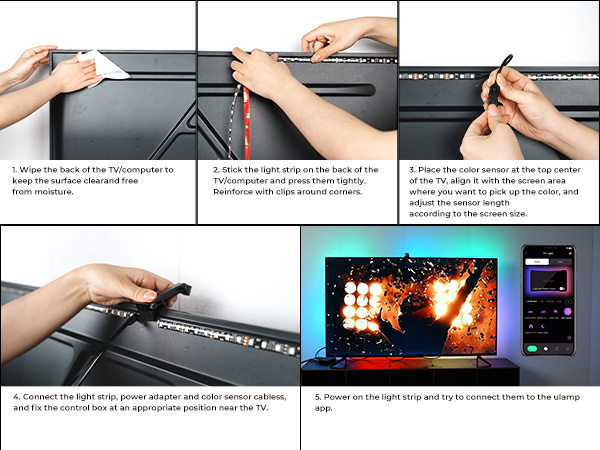 tv led lights