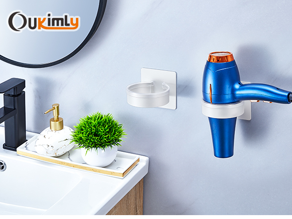 Hair Dryer Holder Wall Mounted
