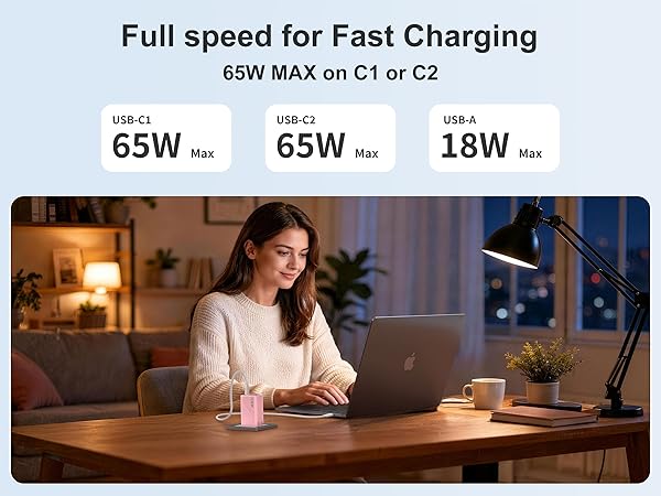 One port charging