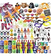 DMIGHT Halloween Party Favors - 193pcs Stuffed Toys Bulk Birthday Party Decorations, Goodie Bags ...