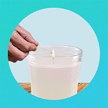 glade dew drop petals 3-wick candle