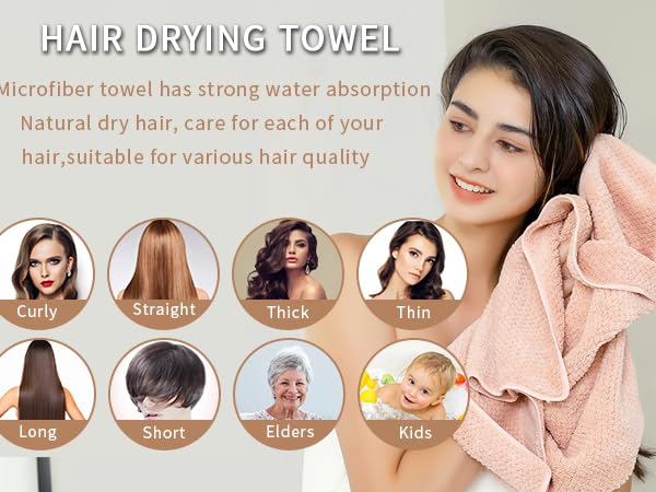 Towel Hair Drying